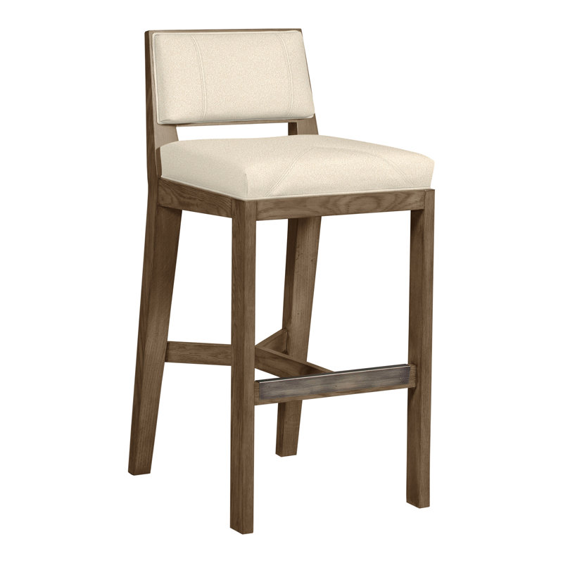 Thom Filicia 32.5'' Bar Stool, Hampton, Kimoni Natural
