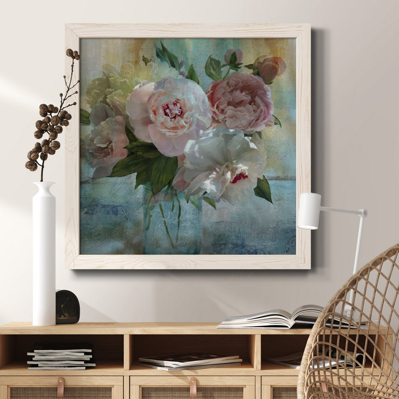 To the Moon - cadre photo, art textuel sur toile, Cadre blanc, H 27,5 po x l 27,5 po x P 1,5 po