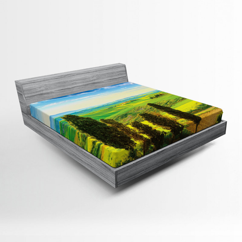 Microfiber Fitted Sheet, Full/Double Fitted Sheet