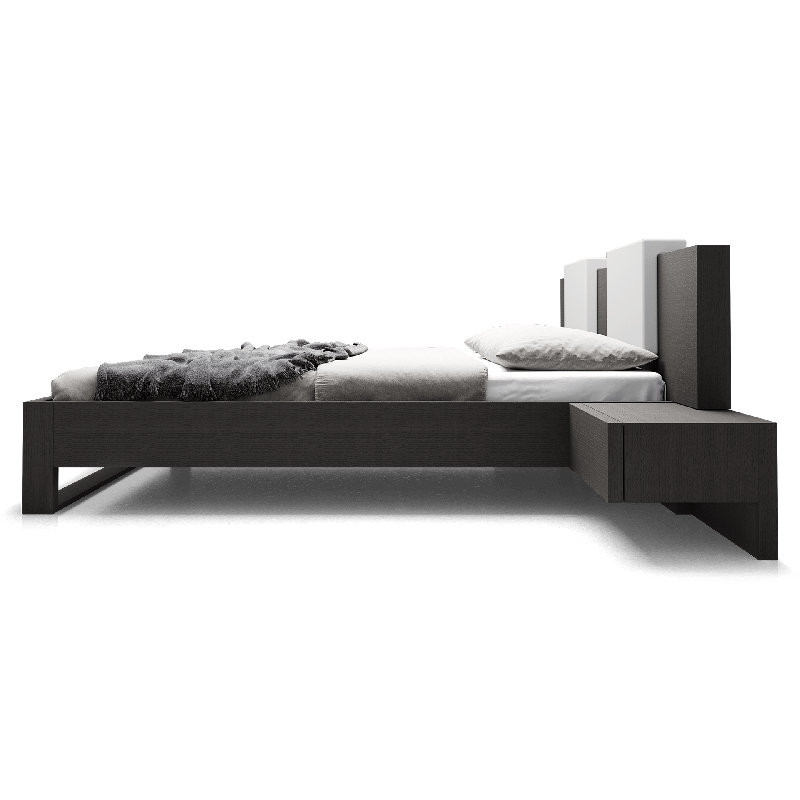 Monroe Bed, King, Wenge Black