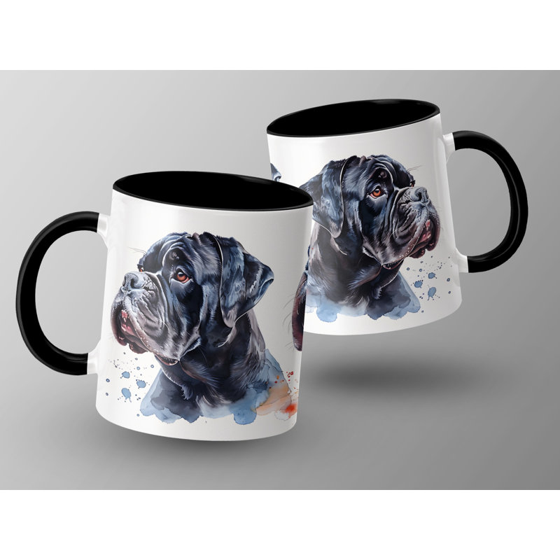 Ceramic Coffee Mug, 1, Black