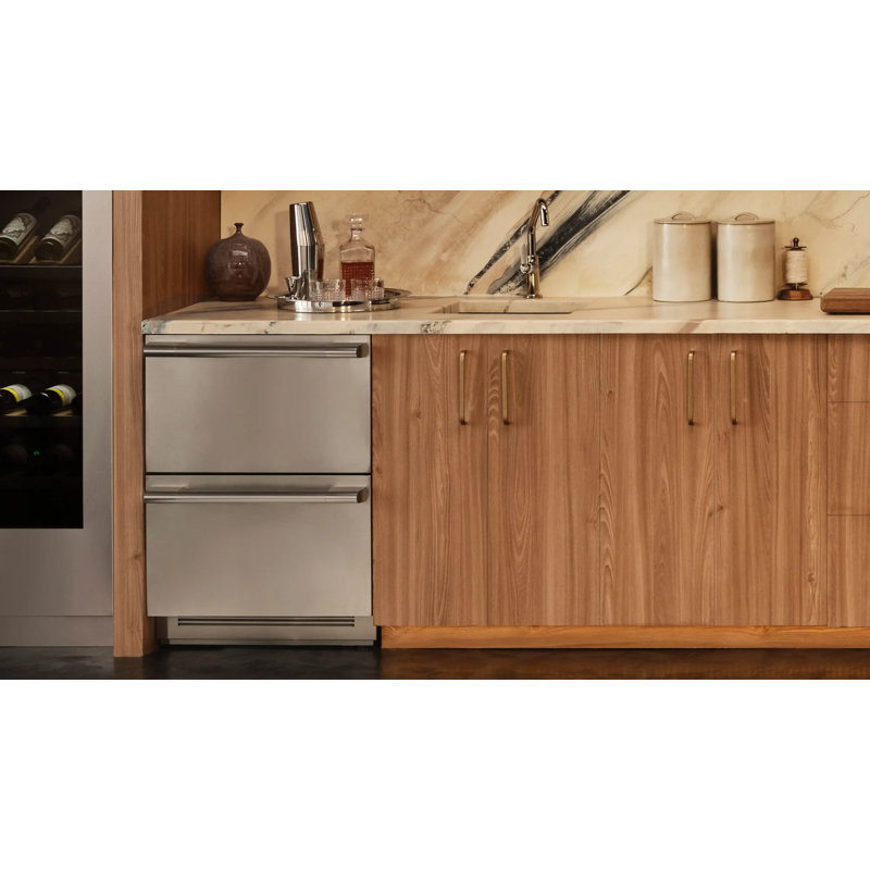 24" Integrated Undercounter Dual-Drawer Refrigerator