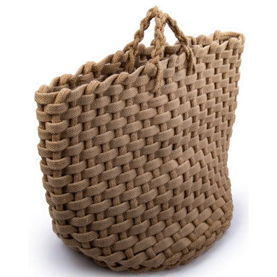 Panier à mèche tressé en jute tressé