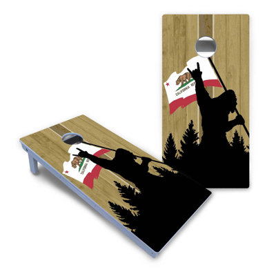 Ensemble de cornhole Sasquatch