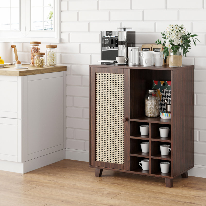 Buffet avec rangement, Noyer