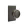 Emtek Privacy Knobset w/ Rectangular Rosette and Norwich Knob