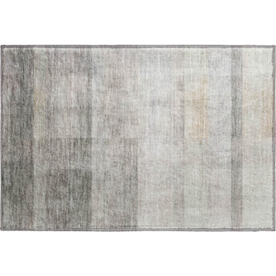 Premium Machine Washable Cerrito AMF568 Taupe Rug
