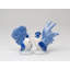 Ensemble mini salière et poivrière Blue Rooster