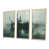 Toile naturelle avec cadre flottant