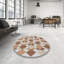Tapis zone beige à motifs-203451156