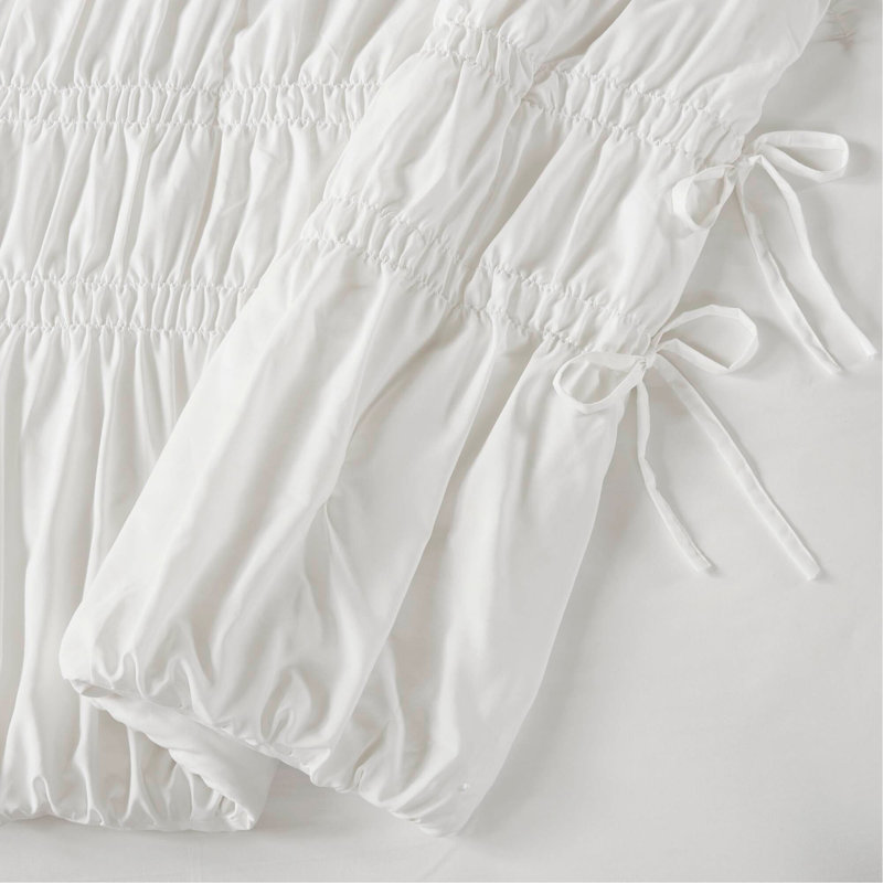 2PCS Comforter Set, White