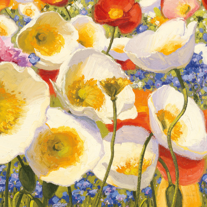 Sunny Abundance III by Shirley Novak - Wrapped Canvas Painting, 76cm H x 76cm W x 3.8cm D