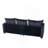 Huntoon Velvet 2-Seater Sectional Sofa with Pillows-112458480