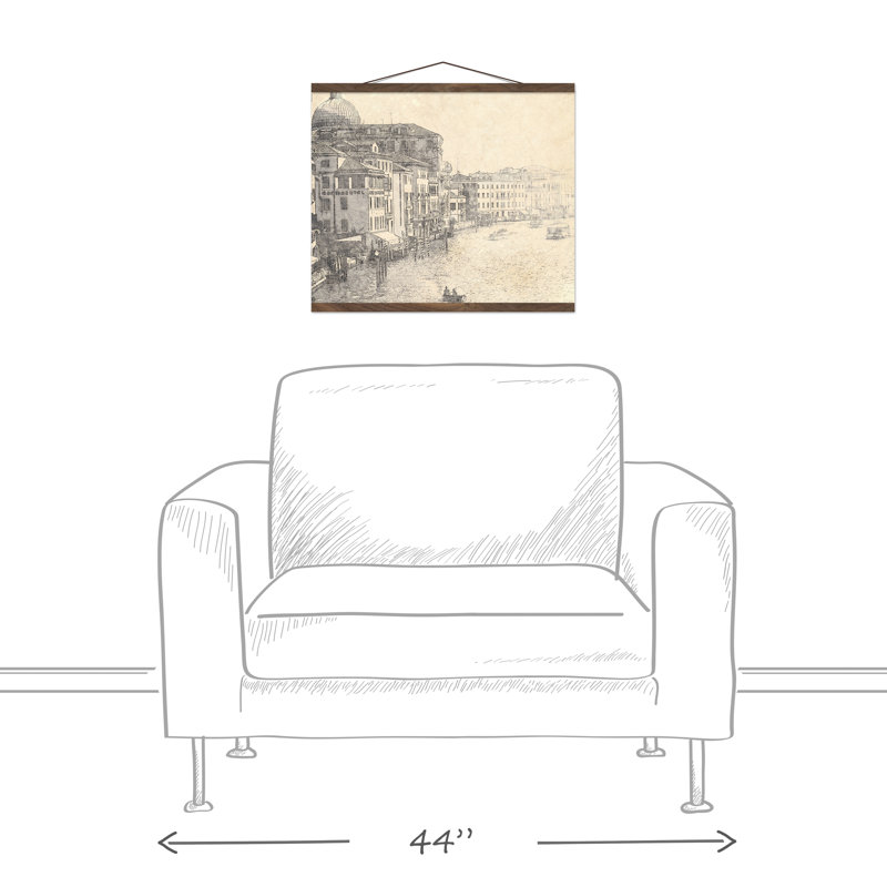 Canal européen-reproduction d’art sur toile