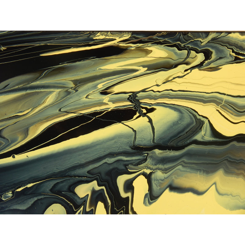 YELLOW NEBULA Print by Will Birdwell, 24" H x 32" W, Wrapped Canvas