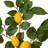 20'' Faux Salal Leaf Lemon Plant