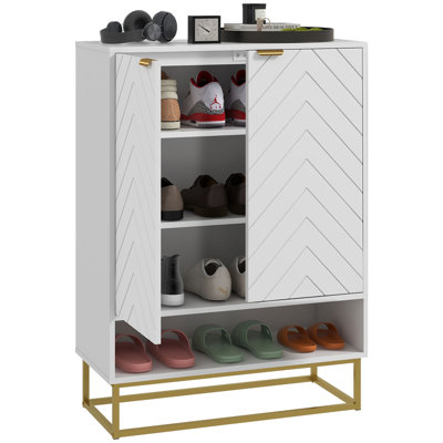 12 Pair Shoe Storage Cabinet