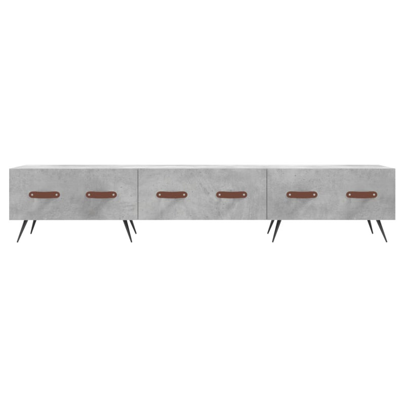 Asensio TV Stand for TVs up to 65", Concrete Grey