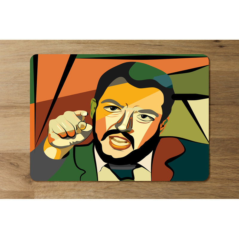 Drax Wood No Pattern Rectangle Placemat
