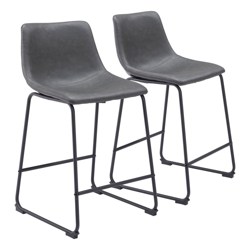 Smart Stool, Counter Stool (23.2” Seat Height), Charcoal