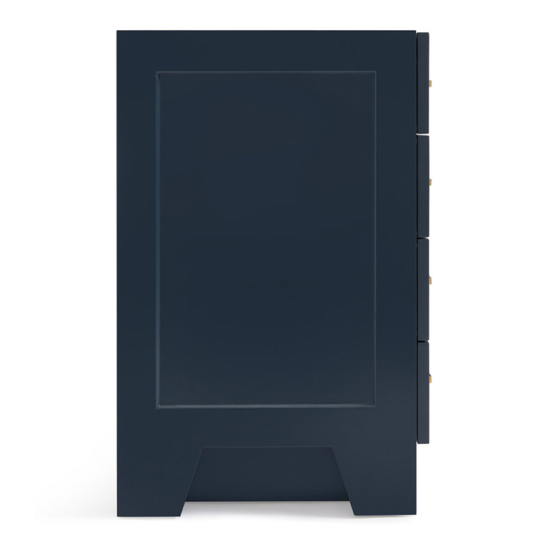 48" Single Bathroom Vanity Base Only, Midnight Blue