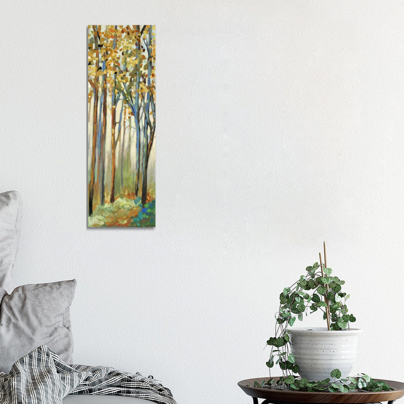 Standing Tall II by Allison Pearce - Painting on Canvas, No Frame, 30.48 cm H x 91.44 cm W x 3.175 cm D