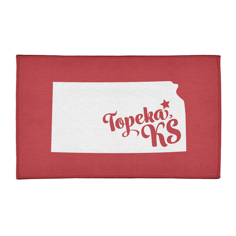 Tapis en poly-chenille topeka kansas, Rectangle 9 pi x 12 pi
