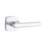 Flat Privacy (Bed & Bath) Door Lever with Square Rosette