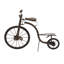 Sculpture de vélo en métal