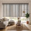 50mm Faux Wood Venetian Blinds with Decorative Tapes, Moisture Resistant & Easy to Clean