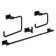 Essentials Cube 4 - Piece Bathroom Hardware Set
