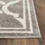 Tapis géométrique gris foncé / beige Ammundsen-847113481