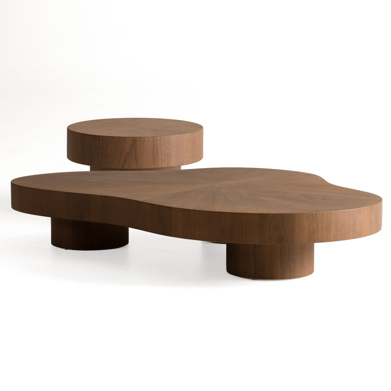Gereld - Modern Walnut Nesting Table Set