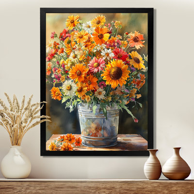 Barnwell - Décoration murale florale