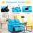 Ivanovic Kids 14.17'' PU Leather Recliner Sofa/Sectional with Footrest-4661069