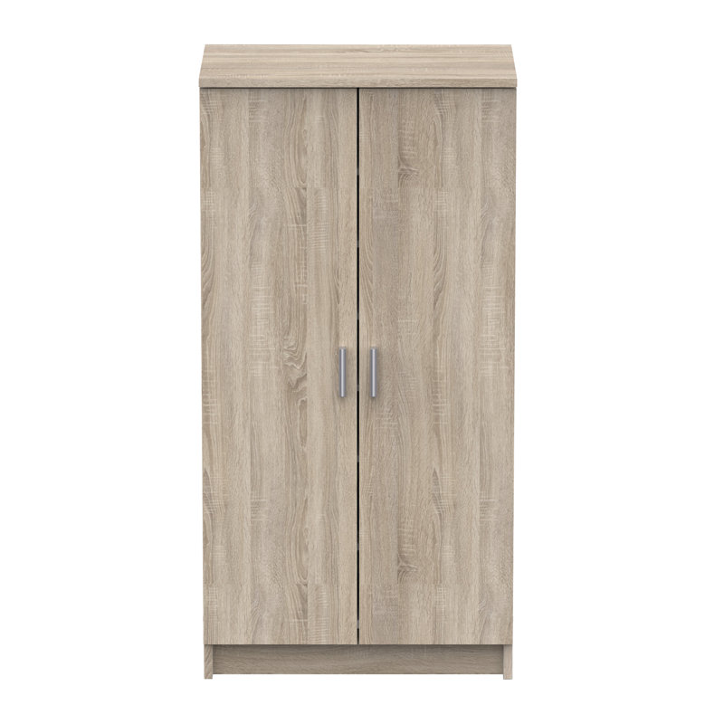 Belem 21 Pair Shoe Storage Cabinet with Doors, Oak