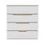 Commode California, quatre tiroirs spacieux, plateau supérieur-50562707