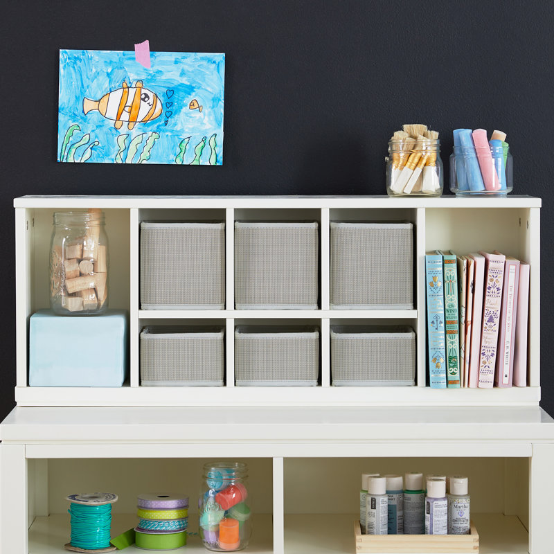 Organisateur de casiers Martha Stewart Crafting Kids, Blanc