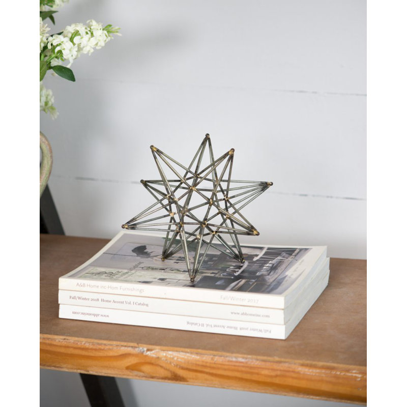 Ensemble de 2 accents Omak Star gris 8 po x 8 po x 8 po