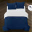 Ensemble d'édredon réversible en microfibre Logan-473302803-473302804