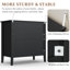 Amberrae Large 3 Drawer Dresser, Wide Chest of Drawers-1716404405