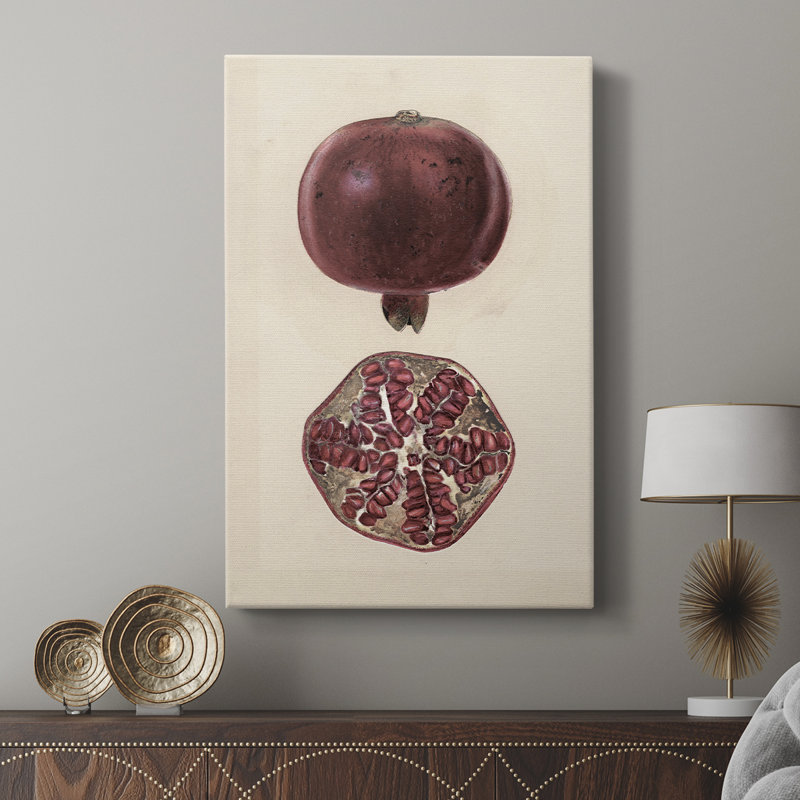 Imprimé floral rétro XLI - galerie Cavas, H 12 po x l 8 po