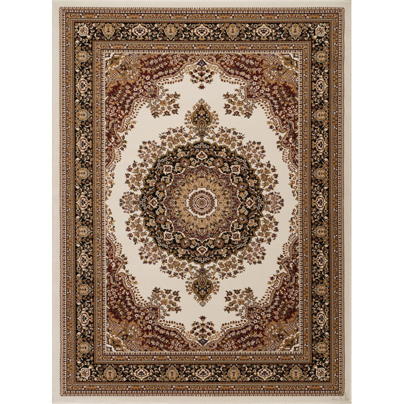Tapis classique de style persan, Rectangulaire 2 pi x 3 pi
