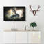 Hare In The Bushes - Wrapped Canvas-56644862
