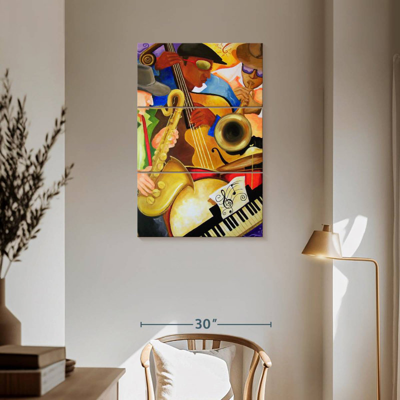Abarca Just Jazz, 57" H x 36" W