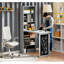 Bureau d'ordinateur pliable, bureau d'ordinateur mural-2062724420