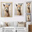 Minimalisme Alpaca Grunge - reproduction d'art sur toile Alpaca-95881355-95881344