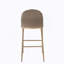 Ensemble de 2 tabourets de bar 29,5 po Farmhouse 29,5 po avec dossier en rotin