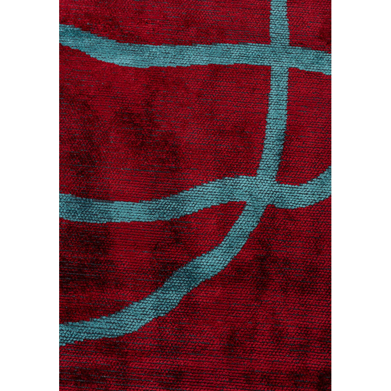 Rapture Abstract Area Rug, Square 9'