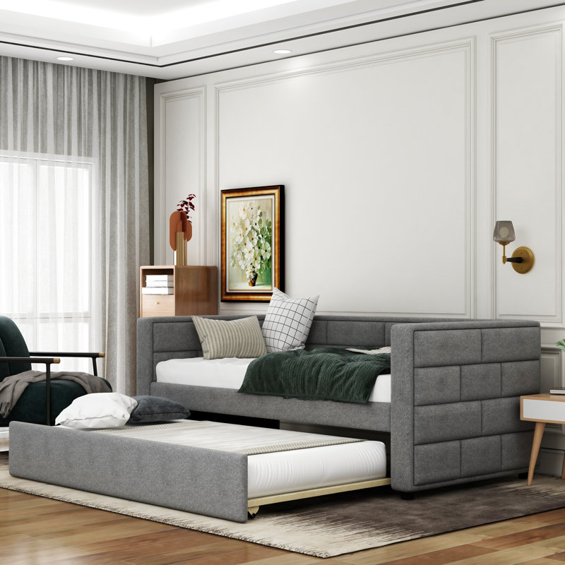 Twin Size Daybed With Trundle